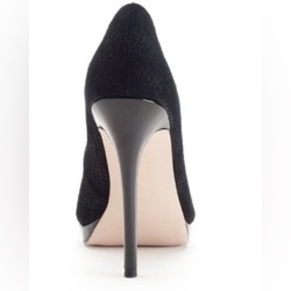 Shoemint Addie Suede Platform High Heels Size 6.5 - Picture 3 of 13